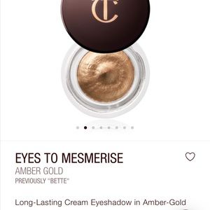 Charlotte Tilbury Long-Lasting Cream Eyeshadow in Amber-Gold